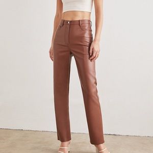 Aritzia Vegan Leather Pants